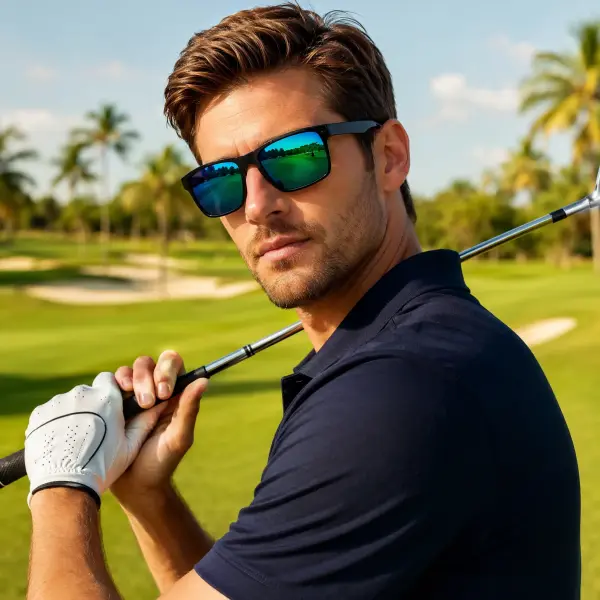 Golf Sunglasses UV Polarized – Cut Glare & Read the Green! Lightweight UV Protection for Men & Women,Golf Accessories
