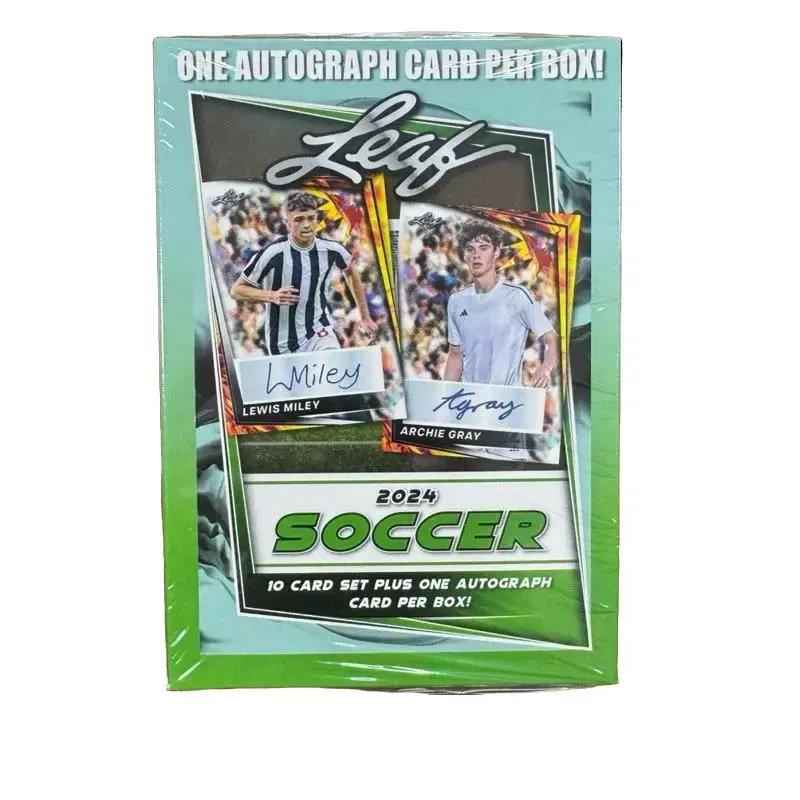 2024 Leaf Soccer Blaster Box - 1 Autographed card