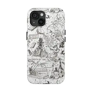 Retro fantasy book pattern phone case, dragon pattern phone case, fantasy book club style, dark academia aesthetic, full of rich literary atmosphere. Suitable for iPhone 17-11 Pro Max/Plus and Samsung Galaxy S23-25 series phones.