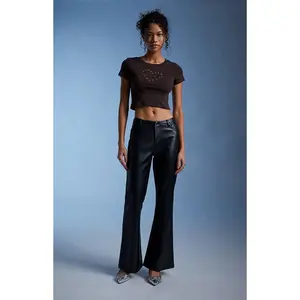 Third Charm Women's Heart Grommet Baby T-Shirt