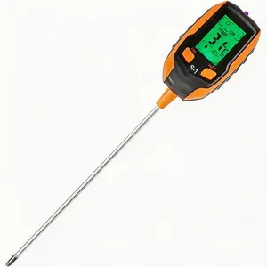 Four-In-One Plant Soil Health Monitor, Temperature Humidity Ph Light Tester, Essential Gardening Tool for Home Use, Indoor/outdoor Compatible