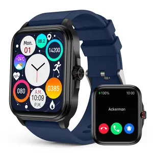 Smartwatch for Women Men with Bluetooth Call(Answer/Make Calls), 1.91"HD touch Screen Fitness Tracker,IP67 Waterproof Smart Watch for Android Iphone,Heart Rate, Sleep Monitor, Sport Watch for Gift