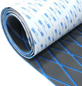 KXKZREN Premium EVA Foam Boat Decking Sheet, Non-Slip Marine Flooring Mat with Diamond Traction & Strong Self-Adhesive Backing, Custom DIY Cuttable Boat Accessories for Kayak, Yacht, RV