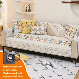 1pc Sofa Cover Sofa Slipcover Universal for All Seasons, Modern L-Shaped Couch Cushion Protector, Non-Slip Washable Dustproof, Pet-Friendly for 1-4 Seater
