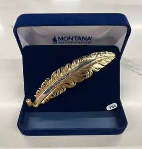 MICHOACÁN - Montana Silversmith Stainless Steel Feather