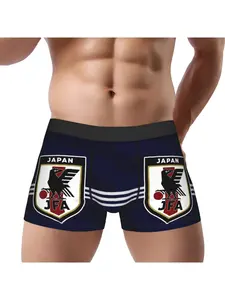 1 Piece Football Japan Underpants Homme Panties Men's Underwear Comfortable Shorts Boxer Briefs Match Day Essentials 