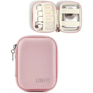 TRAIL RECKONING Digital Camera Case for CAMKORY, KODAK PIXPRO FZ45/FZ55, Canon IXUS 285 HS, Lecran, Small Travel Compact Camera Holder with Mesh Pocket for Accessories SD Card