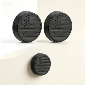 Magnetic Keyhole Covers Compatible with 2018-2026 Jeep Wrangler JL Gladiator JT Front Door, Strong Magnet Door Lock Protection Decor Accessories, Reusable No Glue Needed Keyhole Covers for Jeep Wrangler JL Gladiator JT