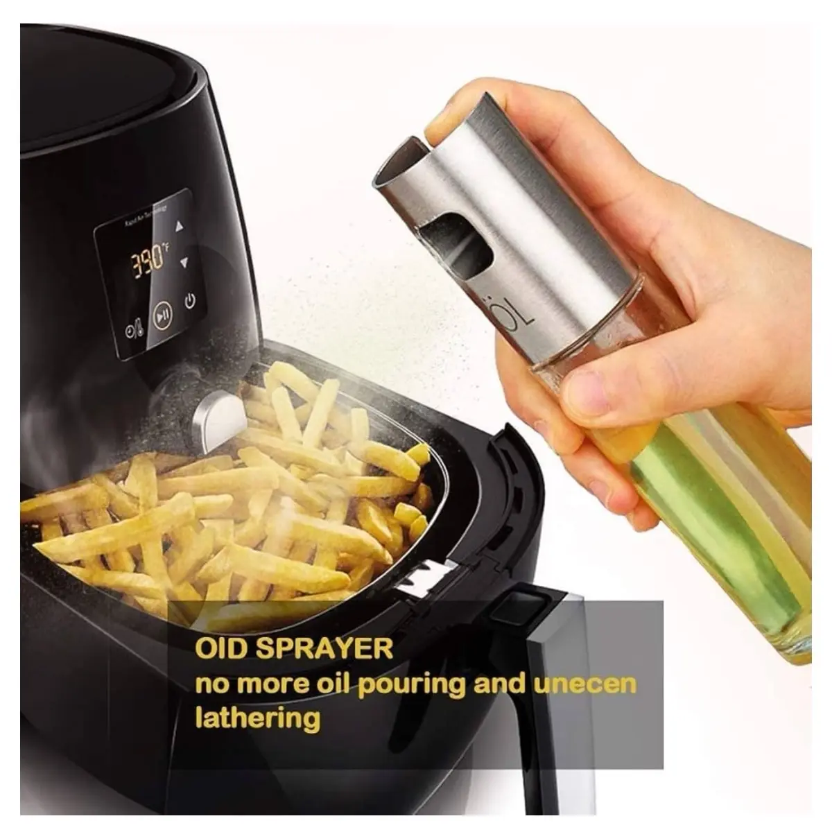 Kitchen Cooking Oil Dispenser - Automatic Sprayer - Utensils