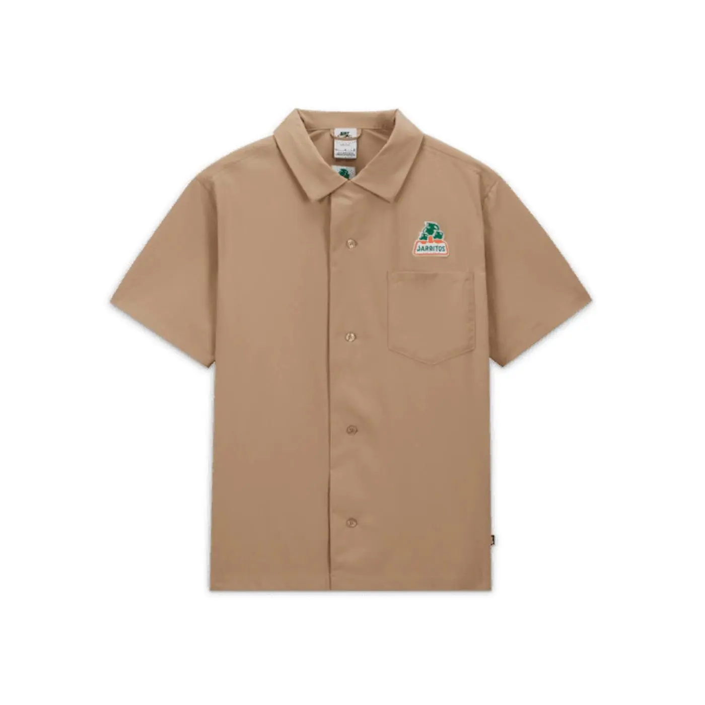 Nike SB x Jarritos Bowling Button Up Shirt Khaki