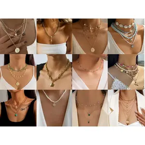 Fine Line Jewelry Jar Bundle - 10-60 Piece Jewelry Box for Women,Gift Set (Necklace, Earrings, Rings,Kracelet,Keychain, Hair Clip) - Unique Birthday Gift for Her(include jar)