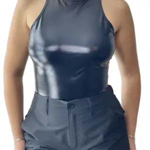 Ruby Metallic Bodysuit