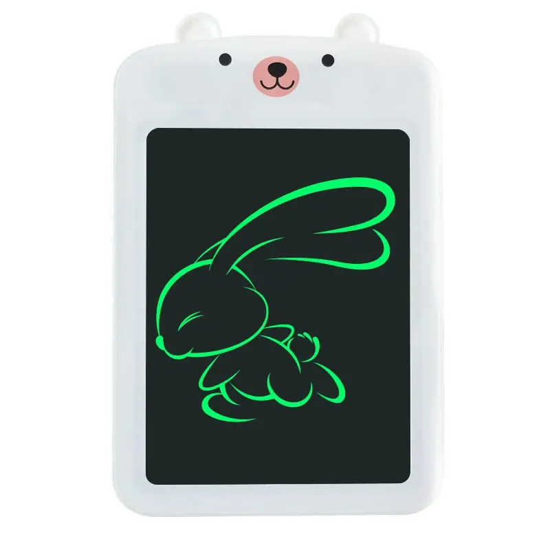 Bright Crown 6.8-inch Electronic Children's Drawing Tablet - Handheld Cartoon ABS Educational Toy, LCD Screen Protection, Eye Care, Battery-Powered, Smooth Writing, Skill-Building (1-Year Battery Life), 1-Year Use