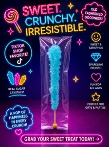 Candy Cove Pick and Mix Rock Candy (sold by the stick) Candy Cove Pick and Mix Rock Candy (sold by the stick)