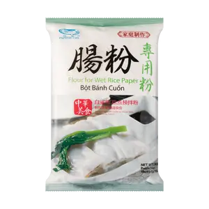 BAISHA Rice Noodle Powder for Cheung Fun 454g - Authentic Cantonese Rice Roll Mix