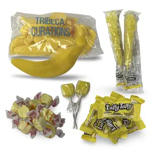 Banana Candy Lovers Dream Assortment, 1.33 Lbs (34 Count), Giant Chewy Gummies, Taffy and Lollipops Snack Banana Candy Lovers Dream Assortment, 1.33 Lbs (34 Count), Giant Chewy Gummies, Taffy and Lollipops Snack