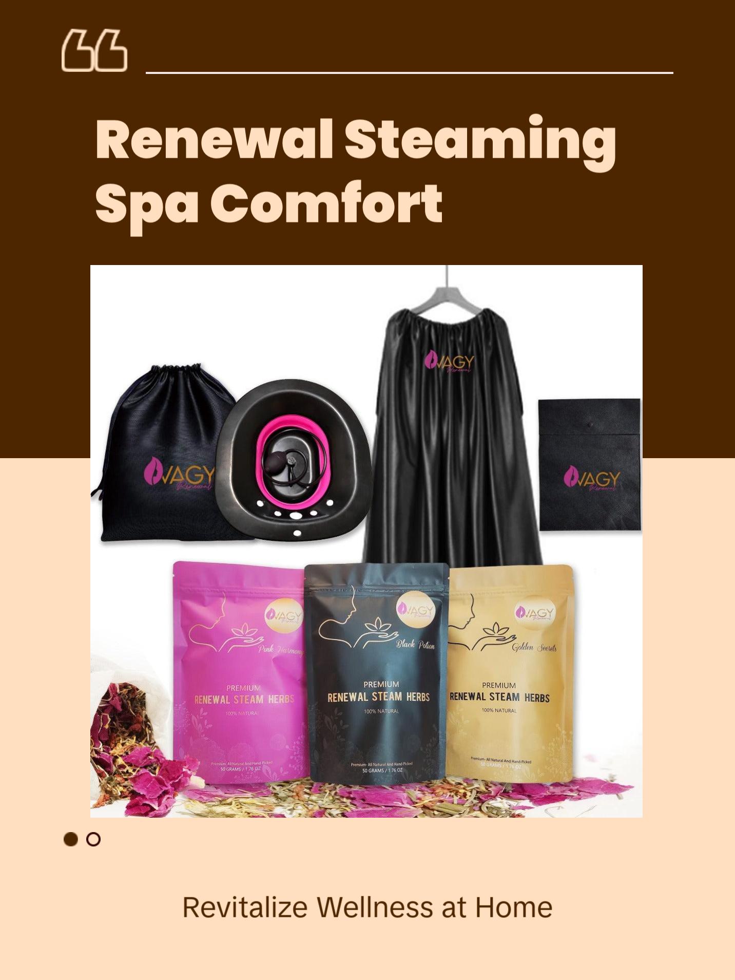 Renewal Steaming Spa Body Care Comfort