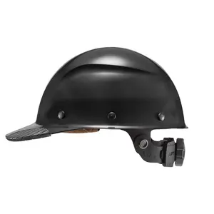 Lift Safety Dax Cap - Black Fiber Reinforced Hard Hat