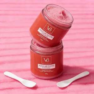 VB BLANQUEACULOS AZUCAR GLOW Exfoliant & Brightening Sugar Scrub Hydrating Exfoliating Facial Cleanser for Smooth Skin 100g
