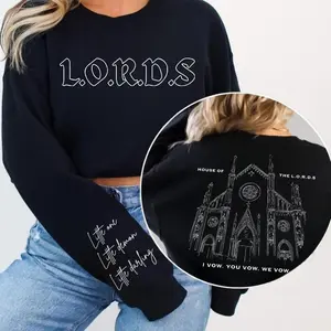 LORDS Sweatshirt, Ritual, Sinner, Sacrifice, Shantel Tessier Merch, Dark Romance Reader Hoodie, Booktok Merch, Bookish Sweater Womenswear Tops