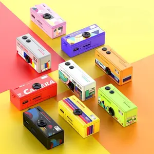 1 Vintage Digital Compact Camera Blind Box (Including 32G Card)! Random Color, Flip-screen Pocket Camera.