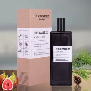 3.4fl Oz Men's Eau De Parfum Spray - Long-Lasting Fragance Spray, with Fig, Bergamot and BayLeaf, Perfect for Dating, Daily Life, Parties and Gift Giving