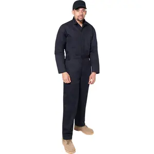 Midnight Blue - Workwear Coveralls Contractor Mechanics Work Full Body Suit