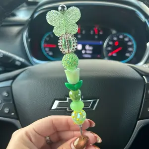 Green Pokey Wand, Vinyl Tool Green,6 Inches Beadable Weeding Tool for Pokey Craft Projects Essential Crafting Accessory