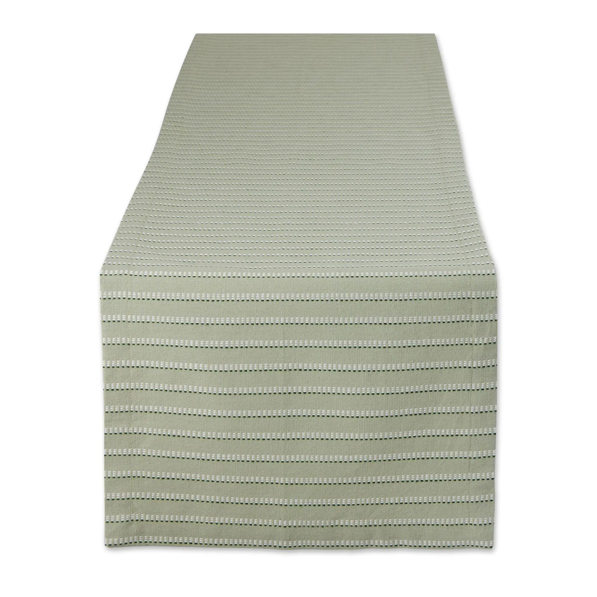 Design Imports Sprig Dobby Stripe Table Runner4x108