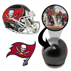 Tampa Bay Buccaneers NFL Mini Helmet - Picture Inside