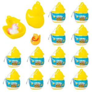 Duck Duck Micro Quackers Duck-Shaped Mystery Containers - 12 Pack