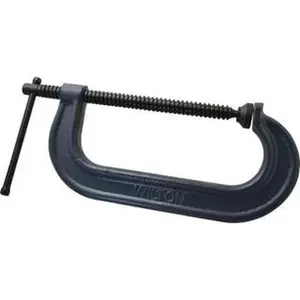 Wilton Forged Steel Regular-Duty Standard C-Clamp, 8" Max Opening, 0" Min Opening, 3-7/16" Throat Depth, 5200 Lb Capacity, Model 14770, Tools & Hardware Physical Measuring Instrument