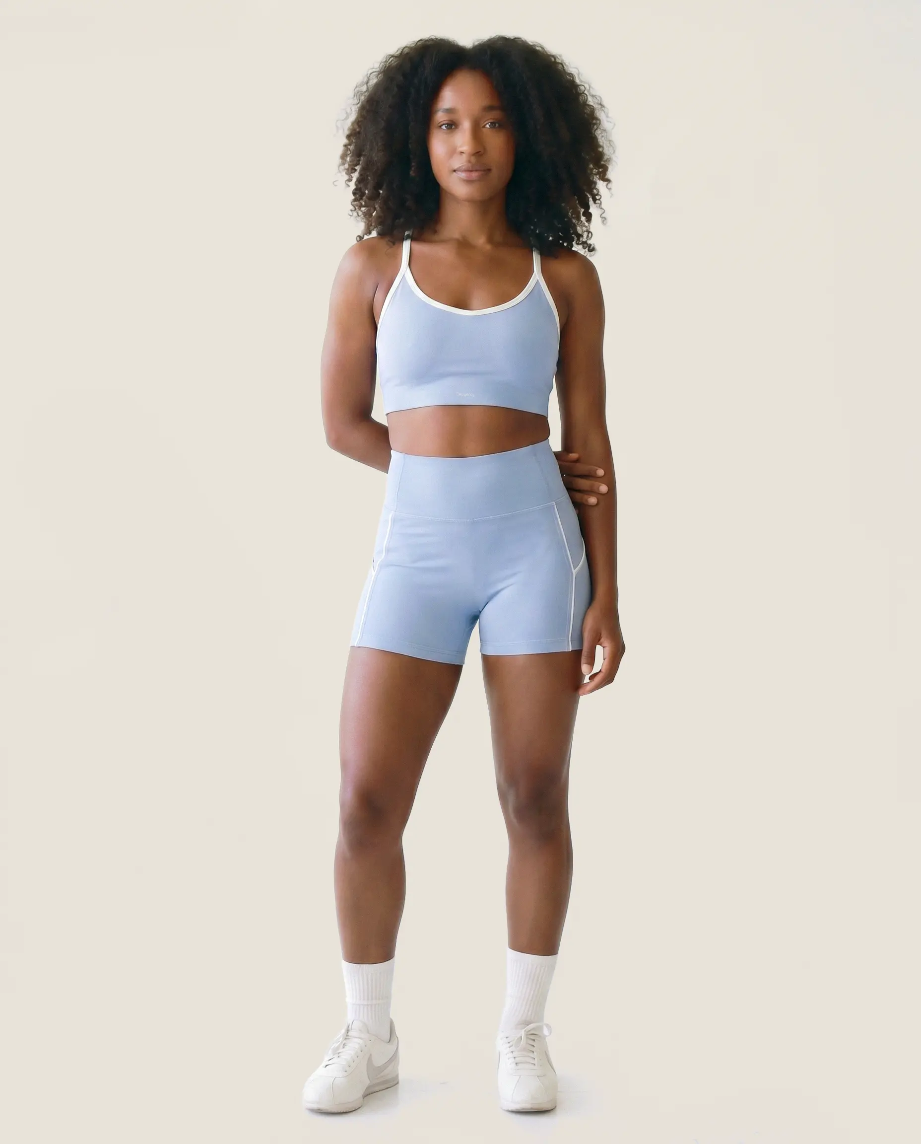 Flow Shorts in Sky Blue