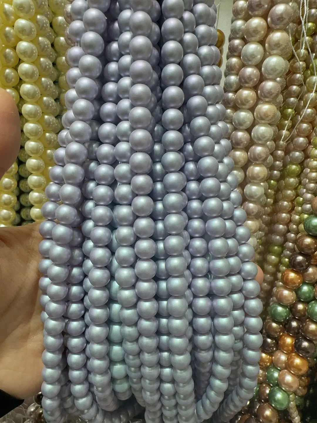 Mary(8497)gc.Pearls diy beads 4-8mm