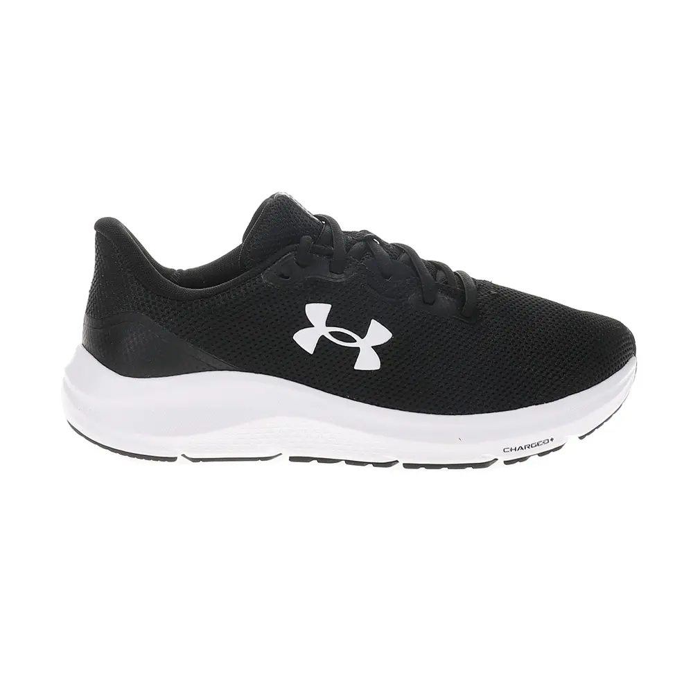 Under Armour Womens Charged Pursuit 4 Running Sneakers Shoes - Black Under Armour Womens Charged Pursuit 4 Running Sneakers Shoes - Black