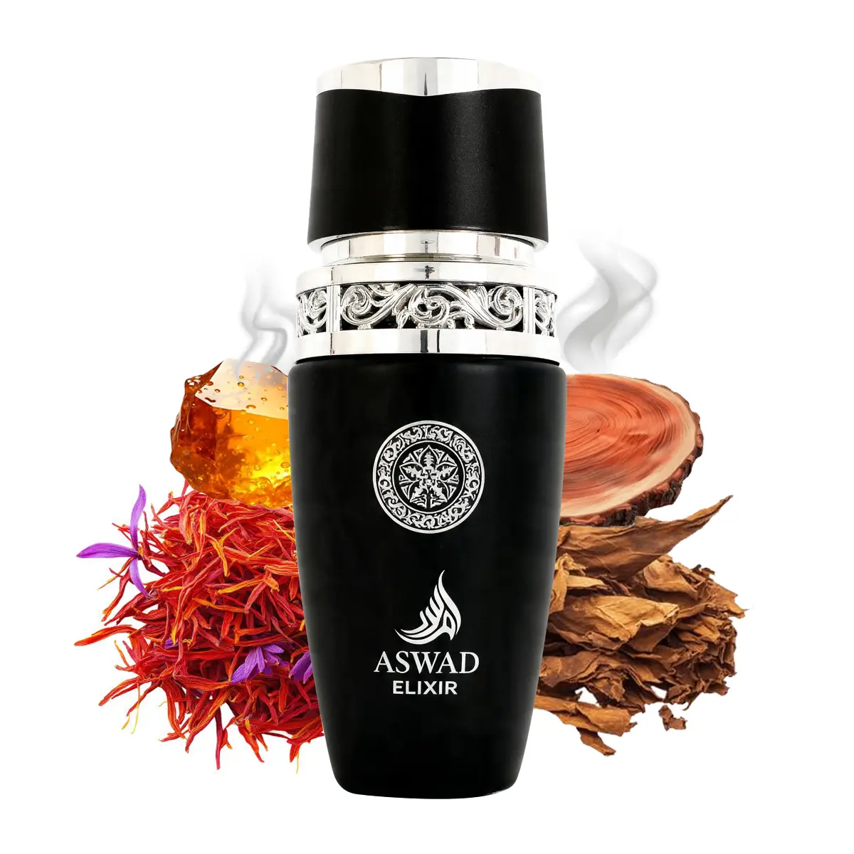 Afaq Aswad Elixir Eau De Parfum Vaporisateur Natural Spray for Men 100Ml/3.4fl.oz