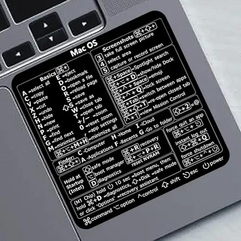 Apple Computer Keyboad Labels Keyboard Label Sticker, Laptop Keyboard Shortcut Label Stickers ...