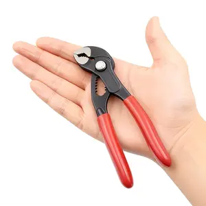 5 Inch Chrome Vanadium Steel Water Pump Pliers 13 Gear Adjustable Anti-Slip Jaw Auto Repair Pipe Decoration Multi-Function Small Wrench Pliers