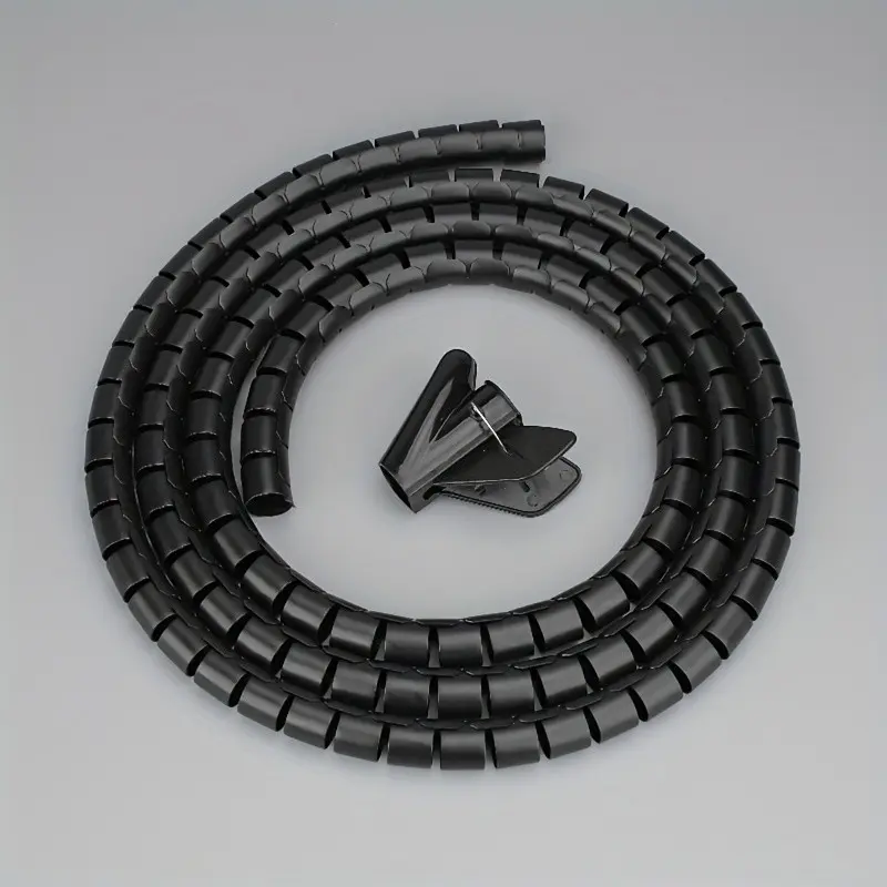 3m Wire Management Sleeve, Cable Organizer for Computers and Cars, Protective Case for Wires and Cables, Bundled Wiring Solution