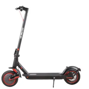 M1  Foldable E-Scooter 350W Motor Max Speed 30km/h Rear Wheel 8.5" Air Tire, Front E-Brake Rear Disc Brake with Front Damper faste