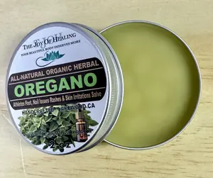The Joy of Healing All-Natural Organic Oregano Herbal Salve for Athletes Foot Nail Issues Rash & Skin Irritations 2 oz Handcrafted in Lake Wood CA