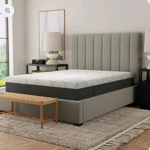 Blissful nights 12" Copper Gel-infused Memory foam mattress