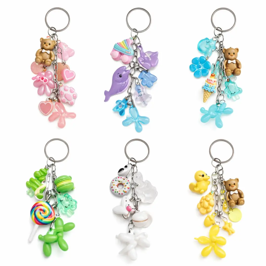 Handmade Charm Keychains - Kindle, Kobo & Phone Charms - Kids Charity Collection