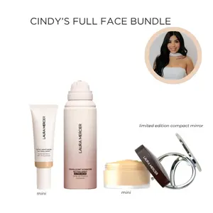 Laura Mercier therealmustbecindy Full Face Minis Bundle - Mini Tinted Moisturizer, Mini Setting Powder + Full Face Setting Powder