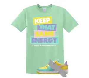 Dunk Easter Yellow Pulse Match T Shirt, Keep That Same Energy Graphic Tee, 90s Hip Hop Tee, Gift For Women and Man Unisex T-Shirt, Cozy Gift