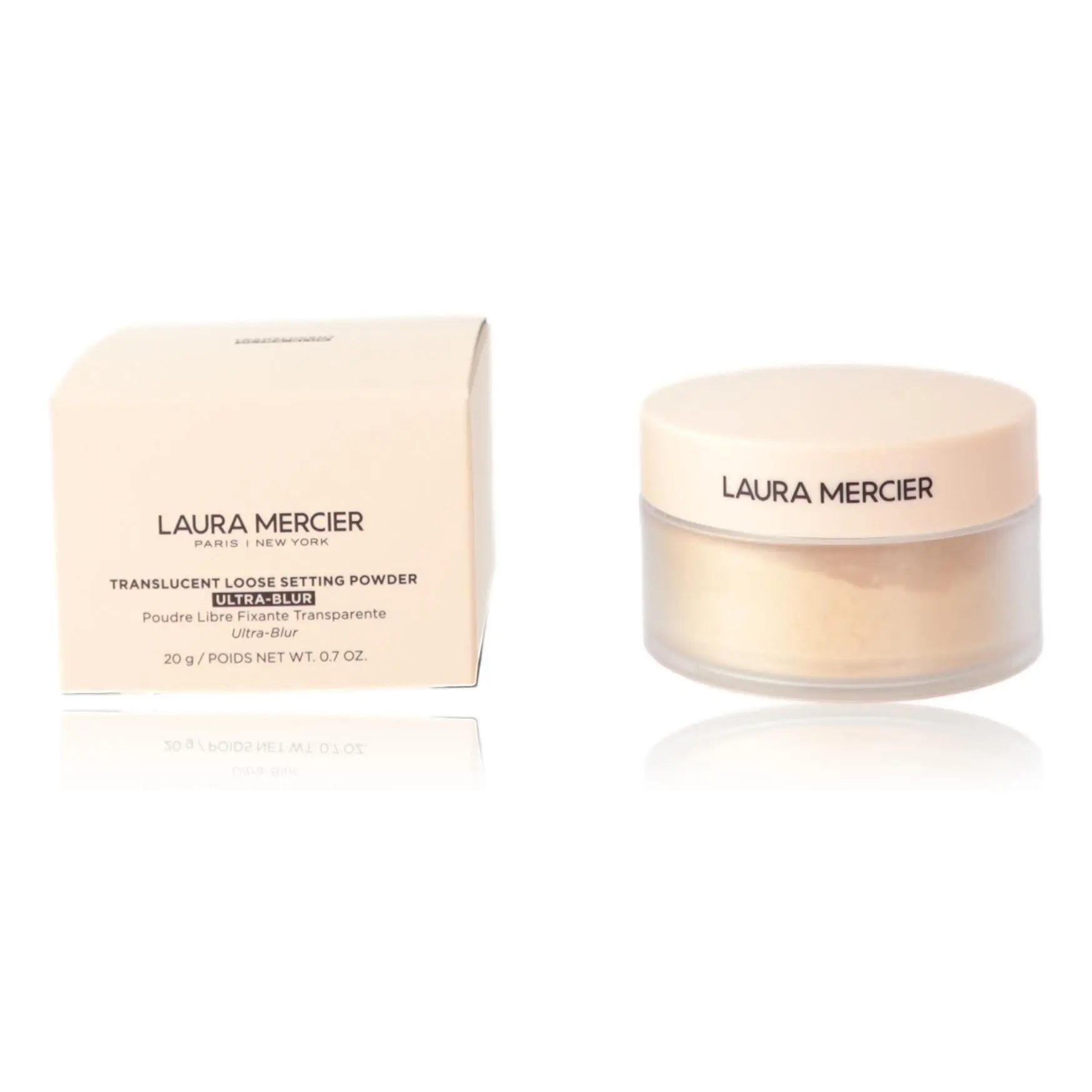 Laura Mercier Translucent Flawless Loose Powder - Cosmetic Ultra-Blur Setting Powder for Women, Daily Makeup, 0.7 oz