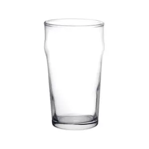 BarConic® Traditional 20 oz English Pub Glass, Kitchenware Drinkware for Home Bar Use