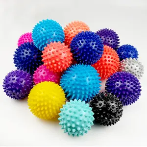 Multi - Function PVC Massage Ball Yoga Fitness Ball Plantar Fascia Release Hand Grip Exercise Ball Foot Roller Myofascial Relaxation Tool