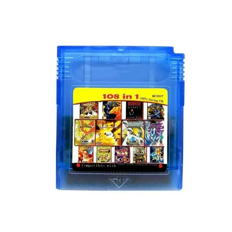 Nintendo Game Boy Color 108 in 1 Games for GBC - Multi Game Collection