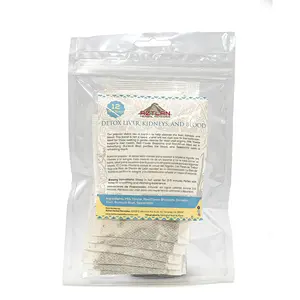 Aztlán Detox Liver Kidneys and Blood Herbal Teabags - 12 Teabags for Healthy Milk Beverage - Natural Ingredients - Ambient Storage